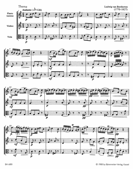 Variationen ueber "Reich mir die Hand, mein Leben" aus Mozarts "Don Giovanni" WoO 28