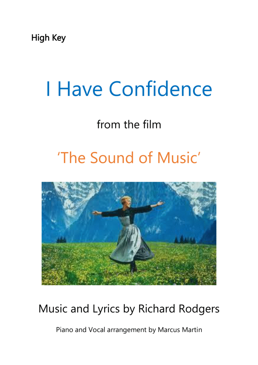 I Have Confidence Voice scores gallery preview page 1