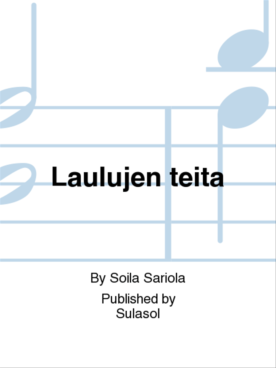 Laulujen teitä SSAA scores gallery preview page 1