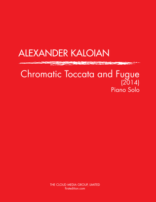 Book cover for Chromatic Toccata and Fugue (2014)