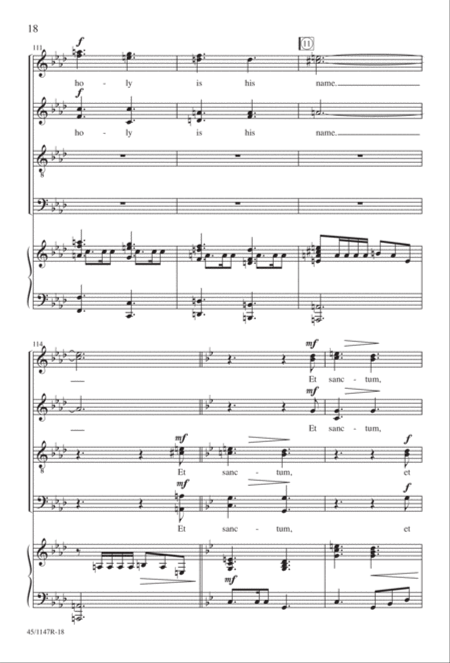 Magnificat Magnificat Divisi scores gallery preview page 19