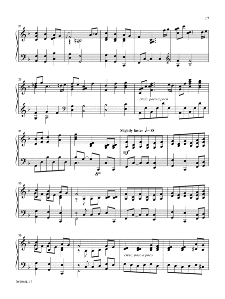 Christmas Improvisations Piano Solo scores gallery preview page 11