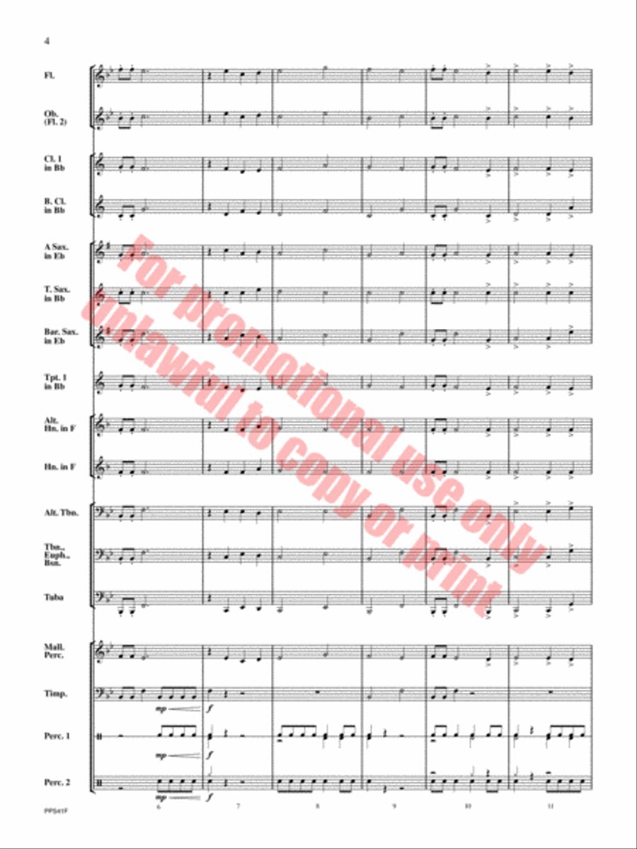 Emergence Concert Band scores gallery preview page 5