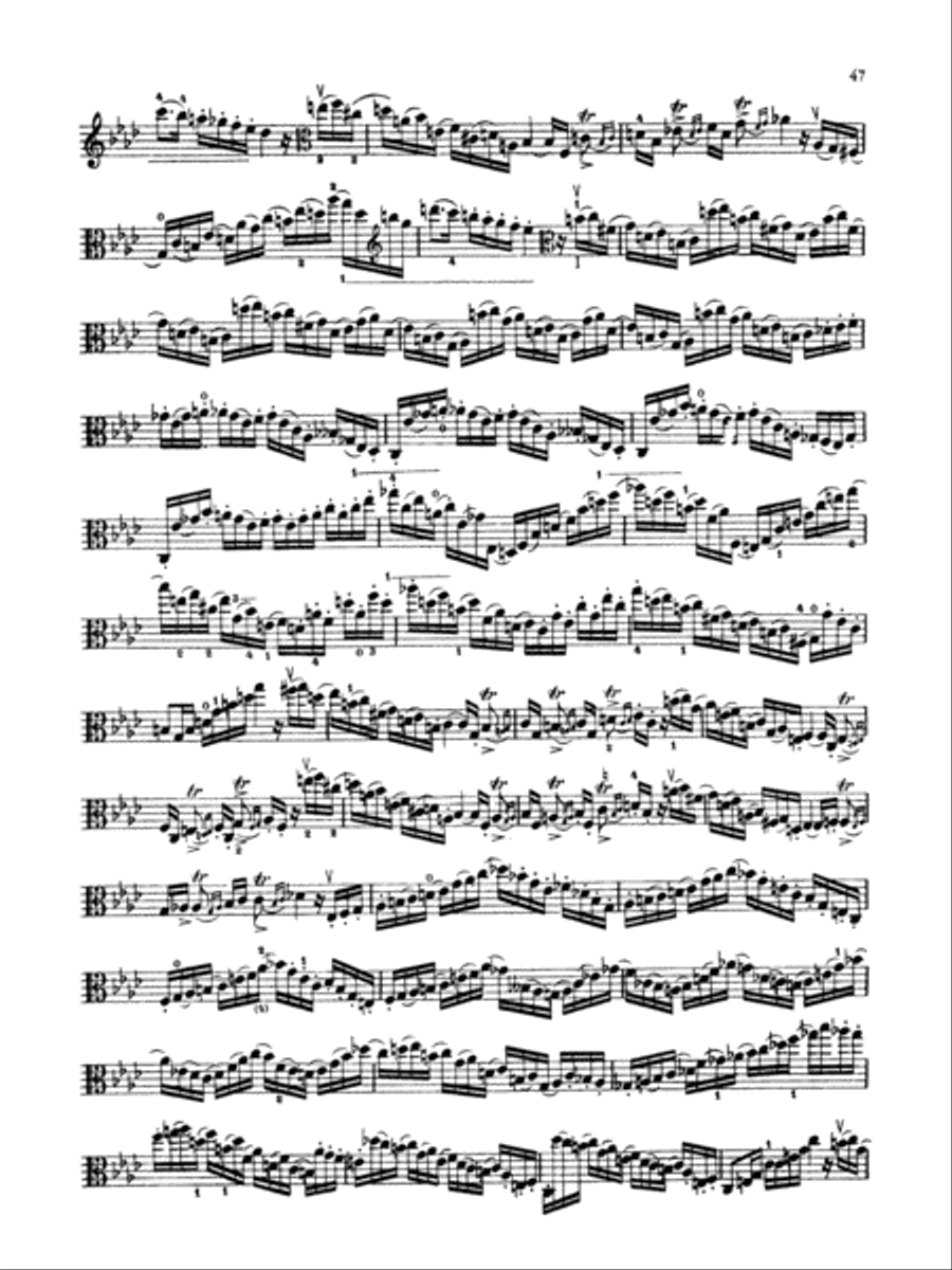 Kreutzer: Forty-two Studies Part scores gallery preview page 2