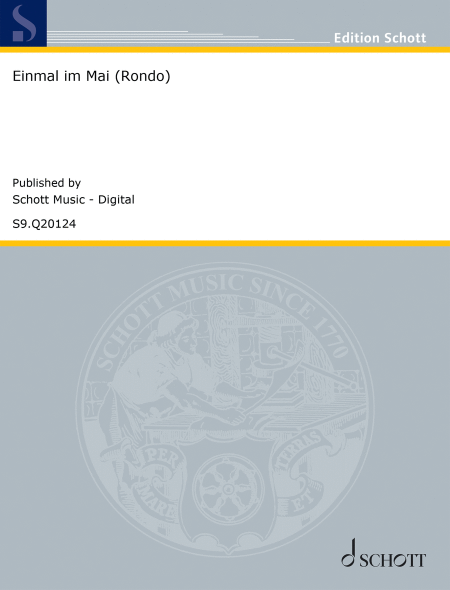 Einmal im Mai (Rondo) Einmal im Mai (Rondo) Voice Solo scores gallery preview page 1