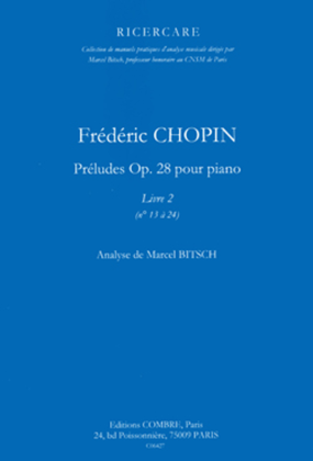 Book cover for Preludes Op. 28 - Volume 2 (13 a 24)