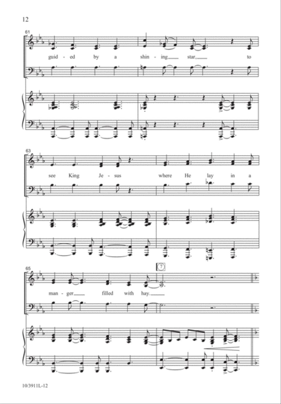 What a Wonderful Child 3-Part scores gallery preview page 12