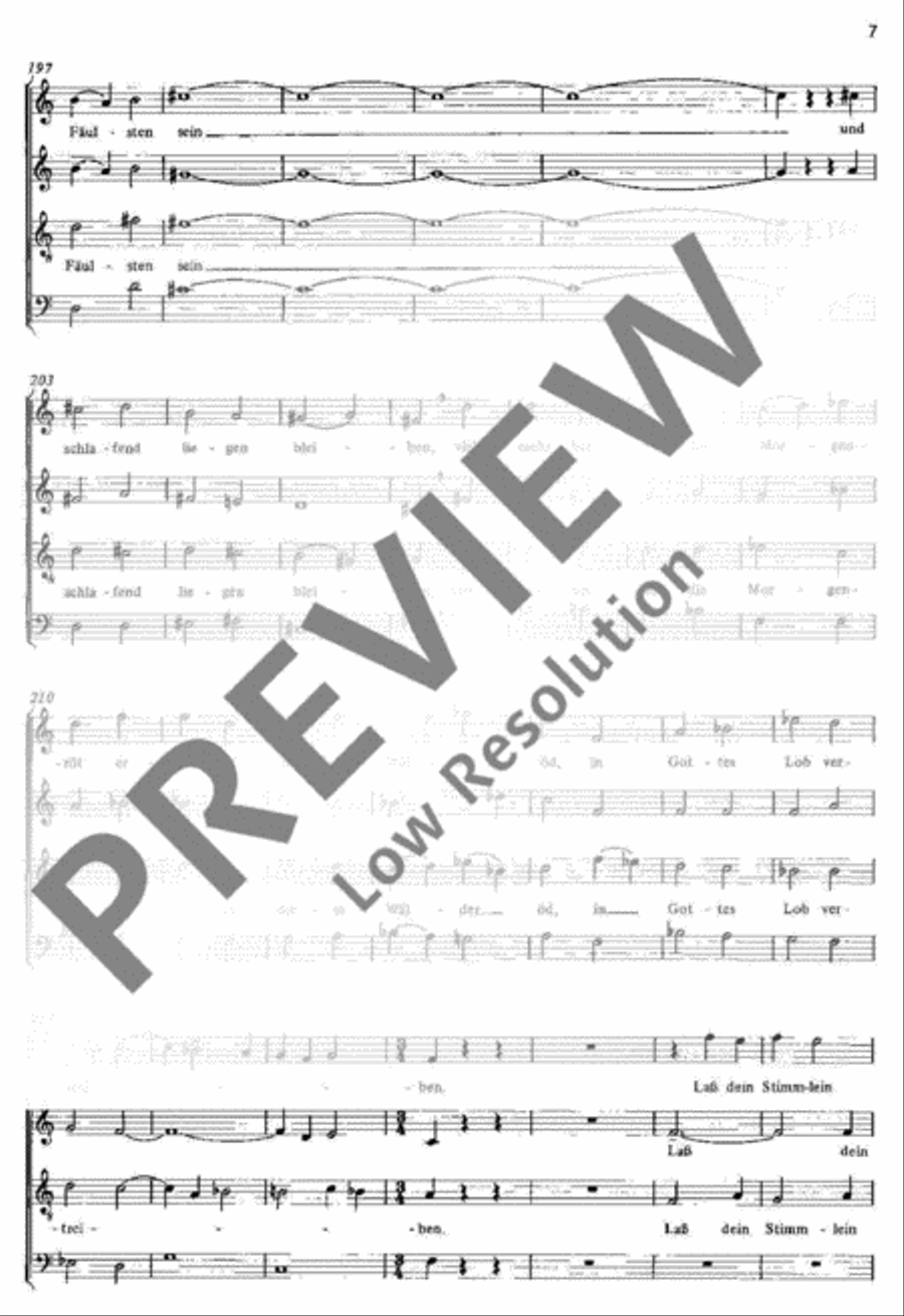 Trost der Nacht 4-Part scores gallery preview page 8