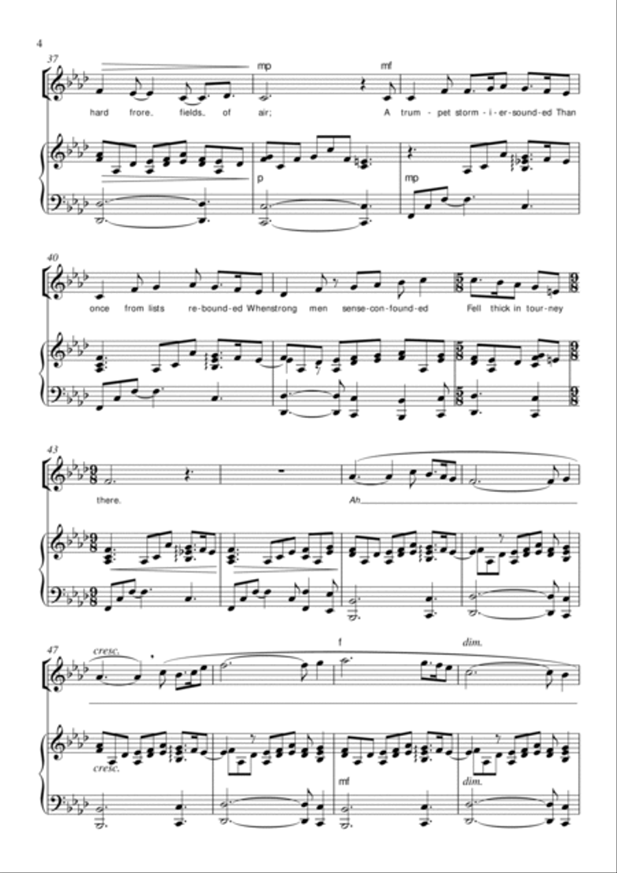 Autumn in Cornwall Autumn in Cornwall High Voice scores gallery preview page 4