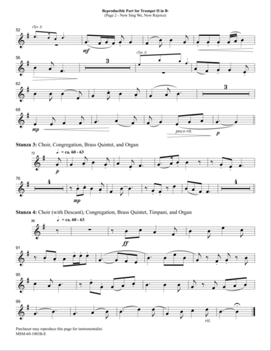 Now Sing We, Now Rejoice Now Sing We, Now Rejoice Choir scores gallery preview page 6