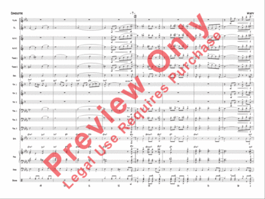 Misty Misty Jazz Ensemble scores gallery preview page 19