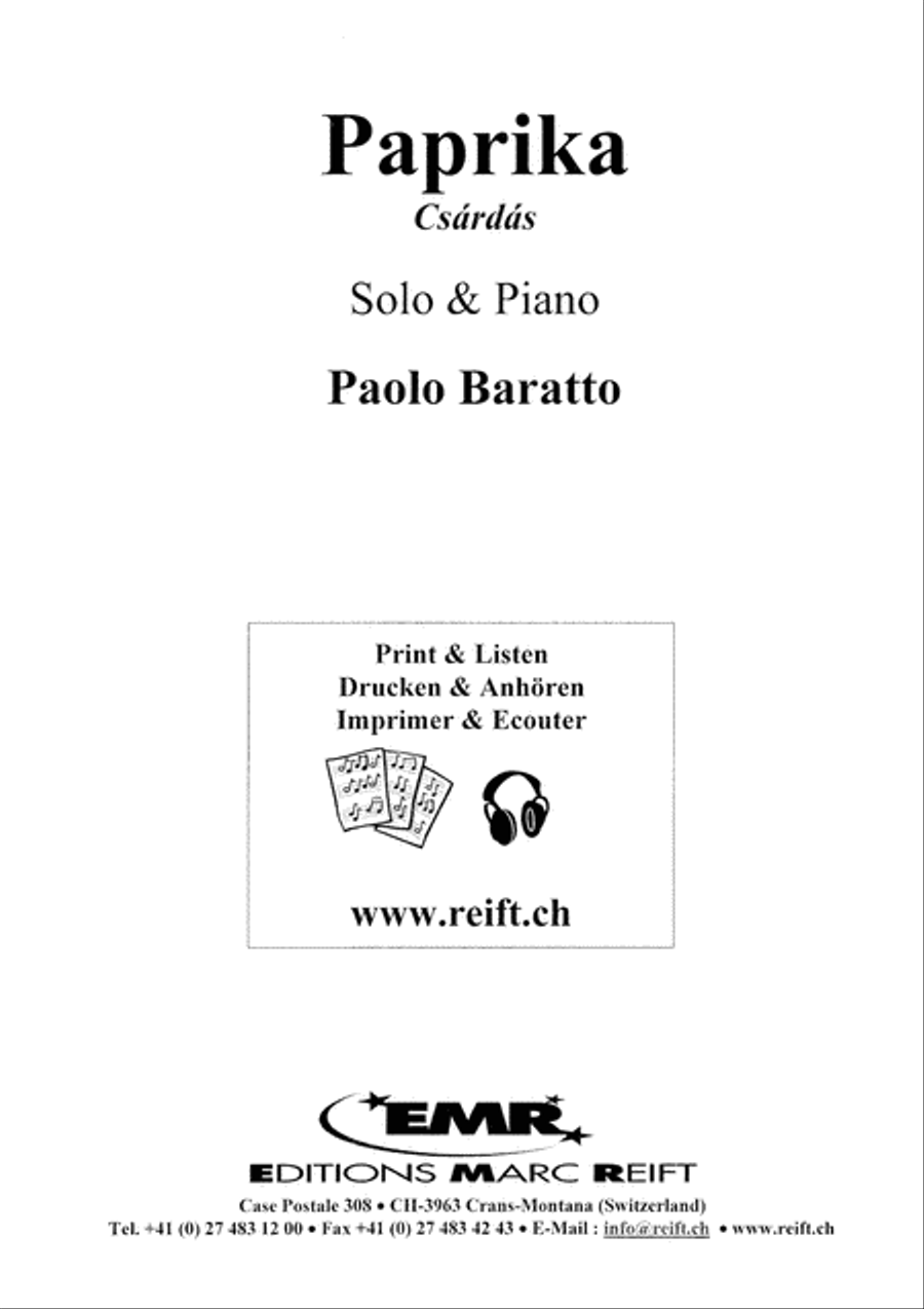 Paprika Double Bass scores gallery preview page 2