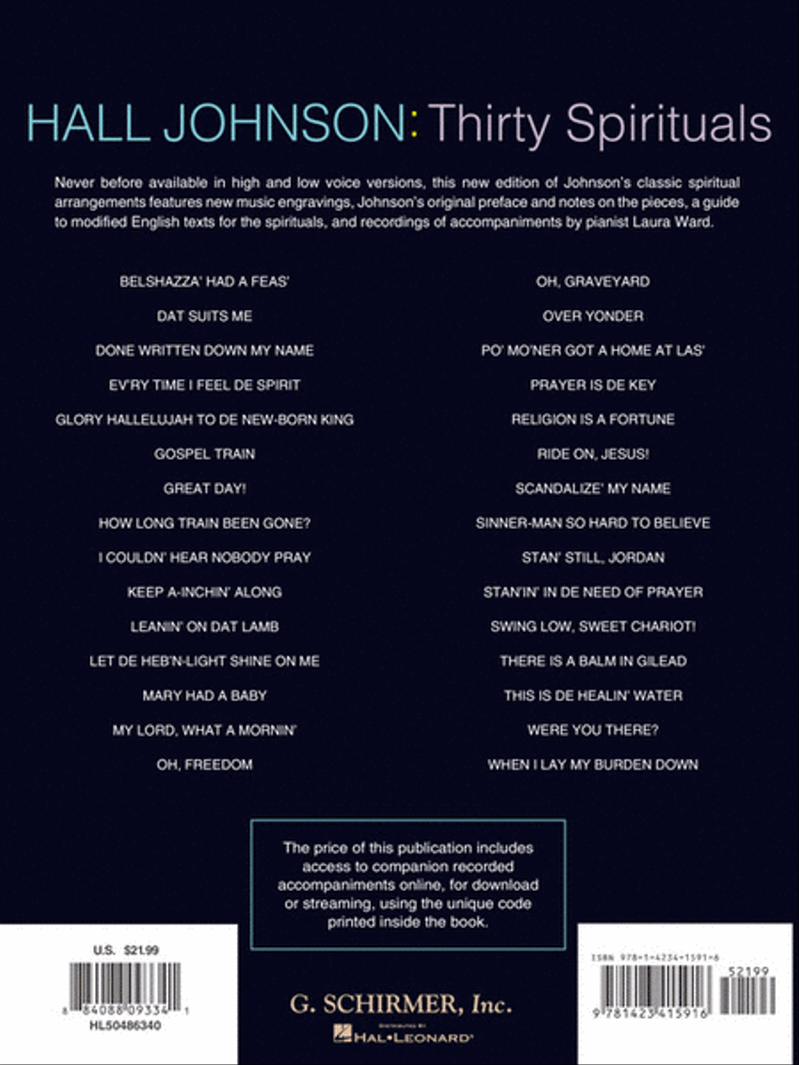 30 Spirituals
