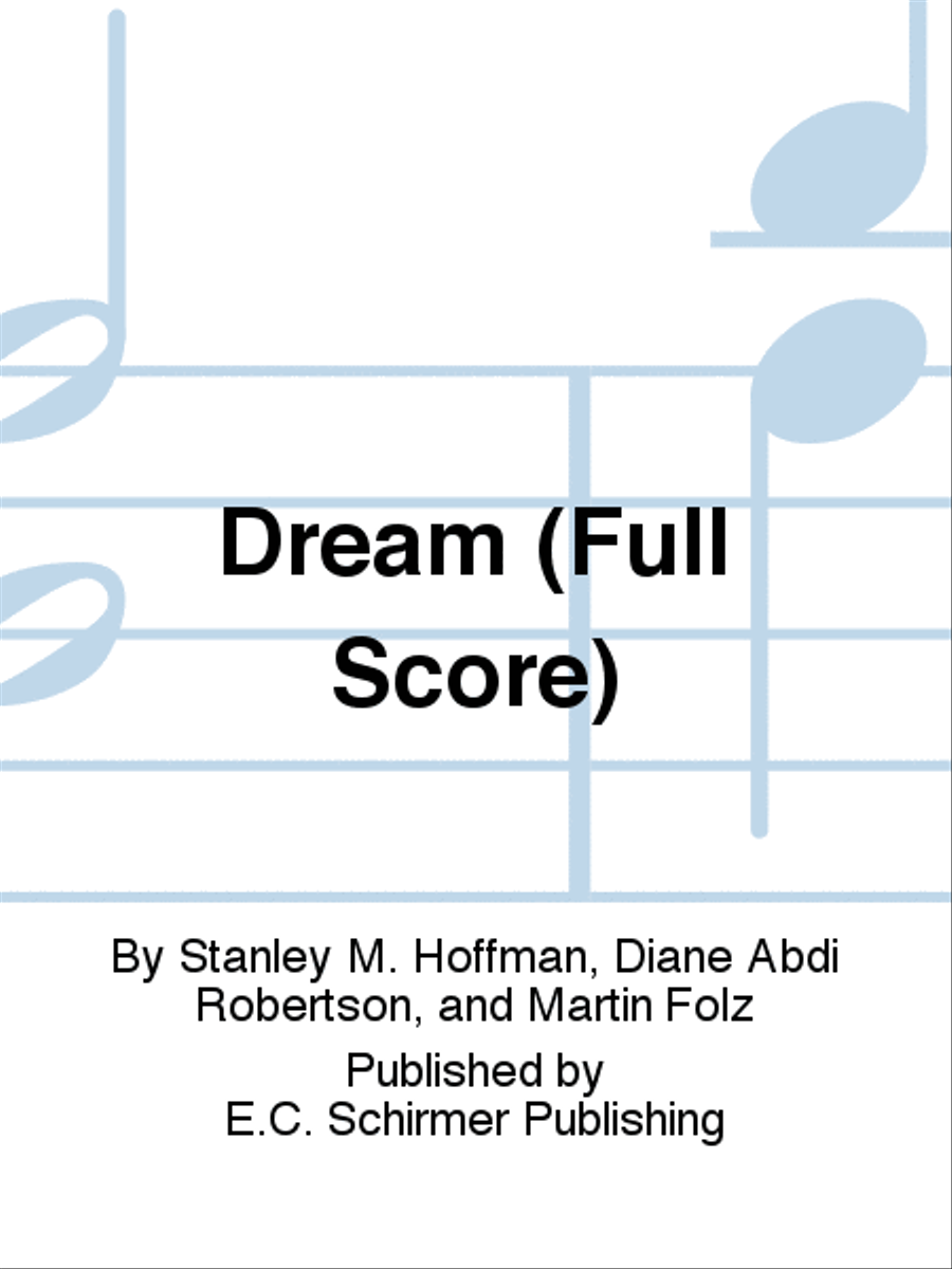 Dream (Full Score) Dream (Full Score) Choir scores gallery preview page 1