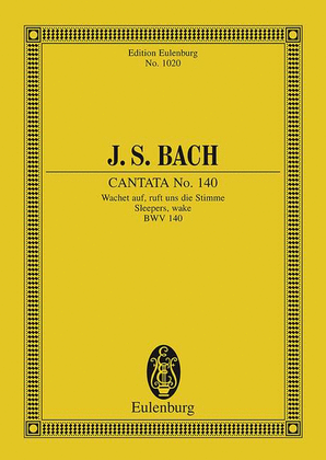 Book cover for Cantata No. 140 (Domenica 27 post Trinitatis)