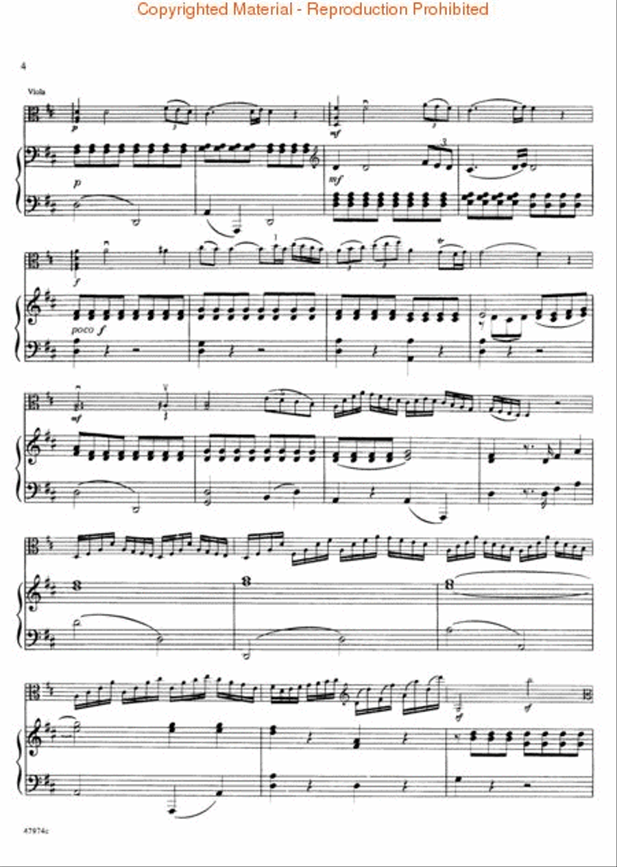Concerto in D, Op. 1 Orchestra scores gallery preview page 3