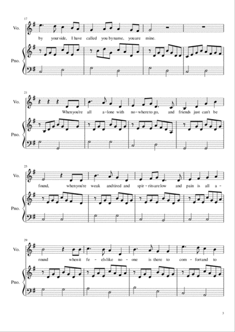 Called by Name Voice scores gallery preview page 3
