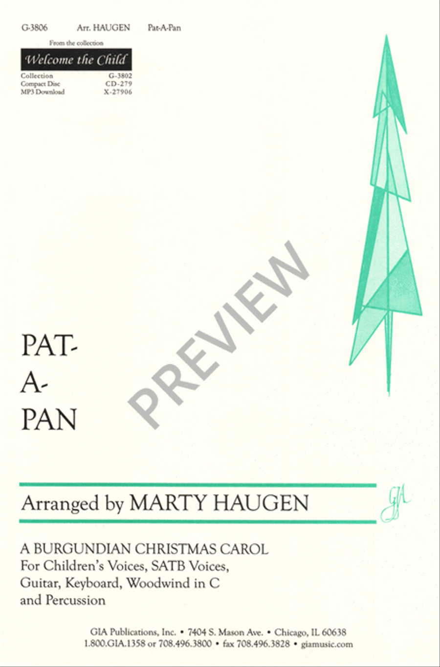 Pat-a-pan Pat-a-pan 4-Part scores gallery preview page 2