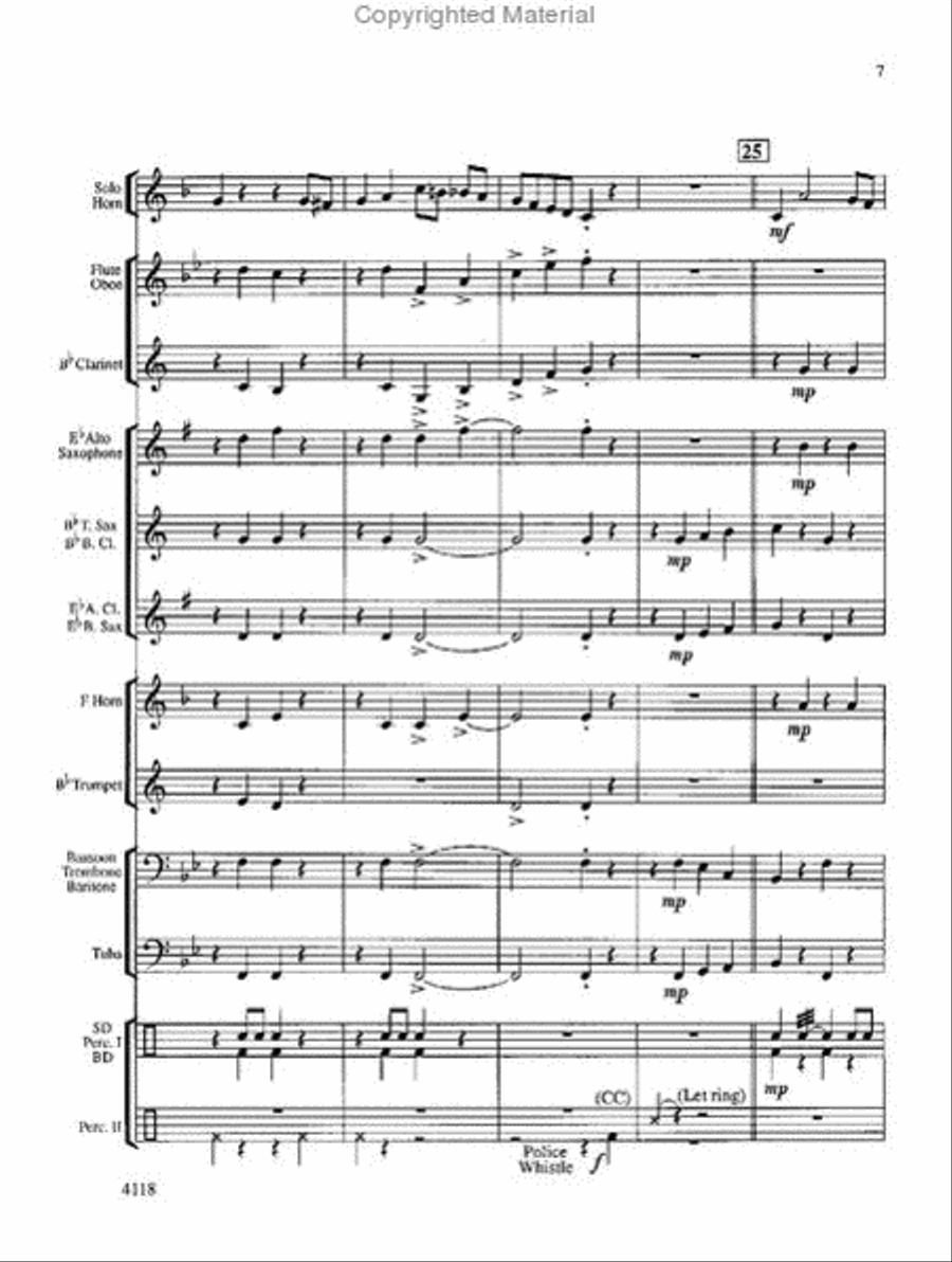 St. Croix Rag Concert Band scores gallery preview page 6