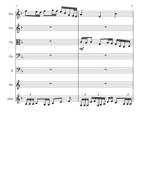 Illustration 26 for Strings, Corno, Glockenspiel