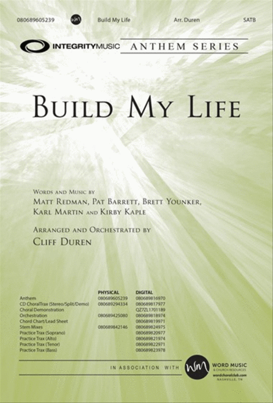 Build My Life - Orchestration Choir scores gallery preview page 1
