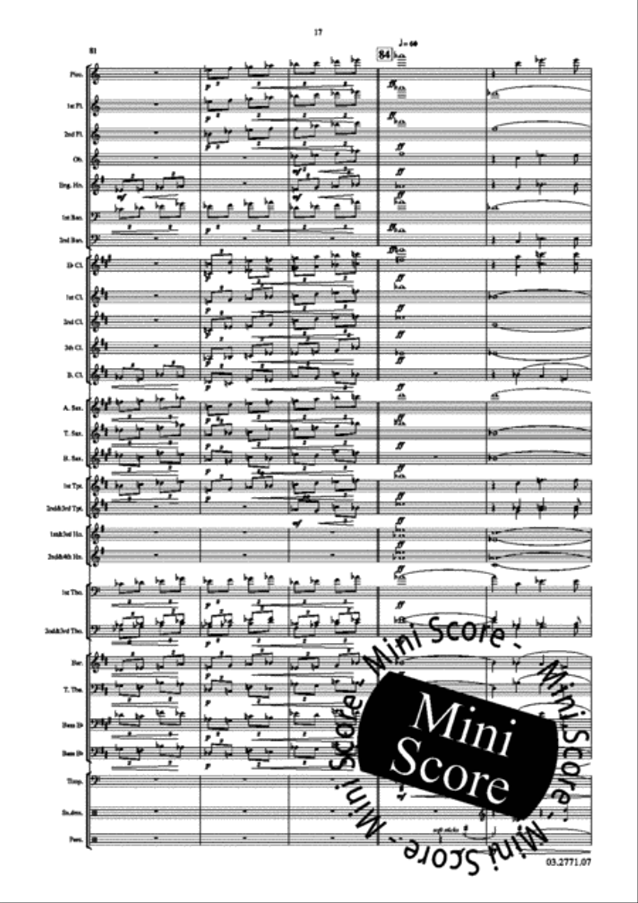 Bound Sketches Concert Band scores gallery preview page 19