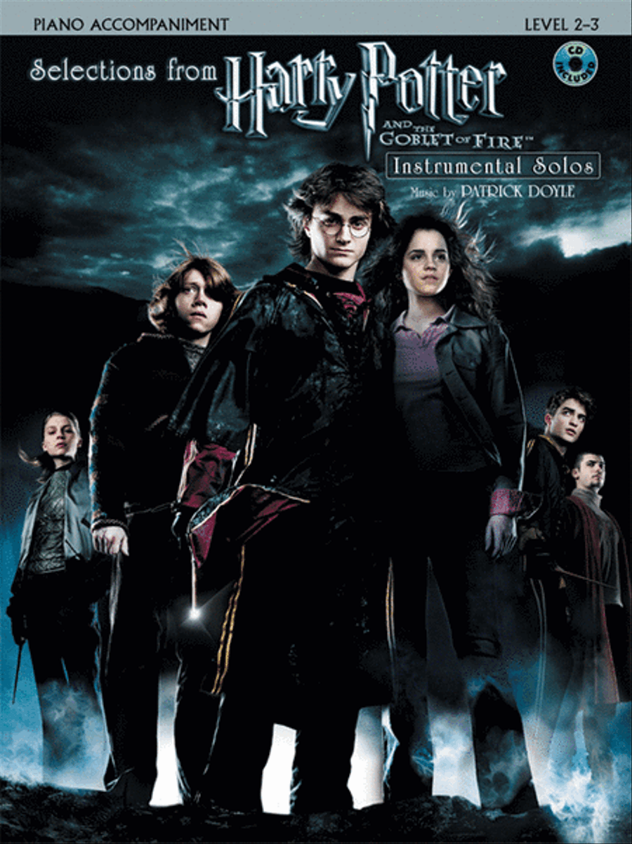Selections from Harry Potter and the Goblet of Fire - Piano Accompaniment Piano Accompaniment scores gallery preview page 1