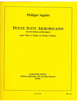 Petite Suite Armoricaine, Sur Des Themes Authentiques (flute & Harp)