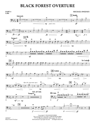 Black Forest Overture - Pt.4 - Cello