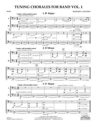 Tuning Chorales for Band - Tuba