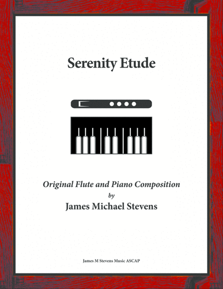 Serenity Etude - Flute & Piano Flute Solo scores gallery preview page 1