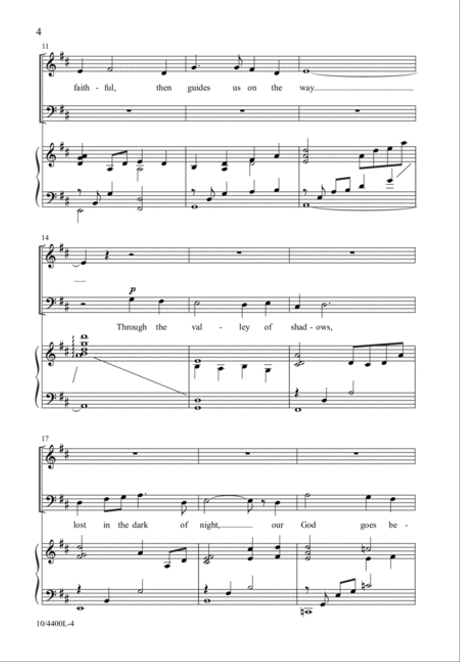 Dwell in the Light Forevermore 4-Part scores gallery preview page 4
