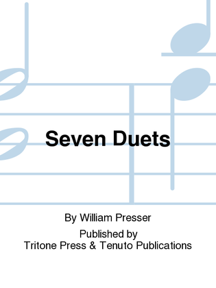 Book cover for Seven Duets for Two Trombones