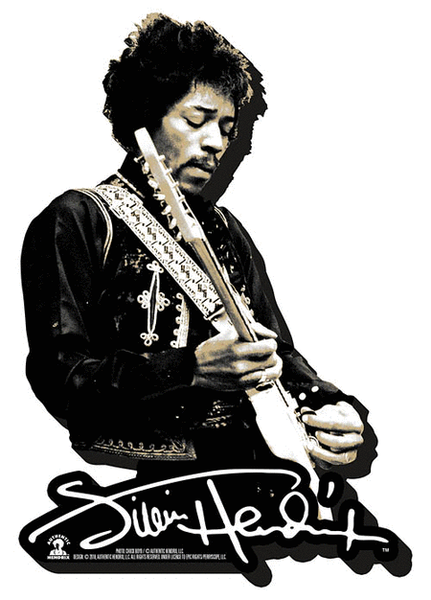 Hendrix Chunky Magnet - Black and White Signature
