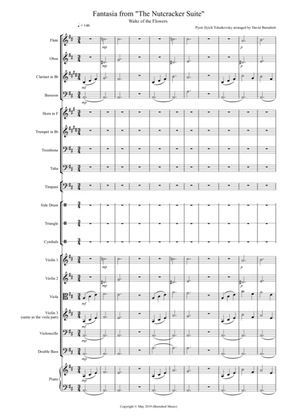 Waltz of the Flowers (Fantasia from Nutcracker) for School Orchestra