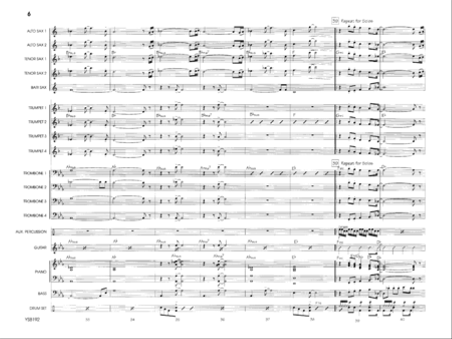 Boomerang Boomerang Jazz Ensemble scores gallery preview page 6