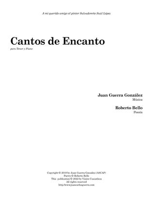 Cantos de Encanto (Tenor and Piano)