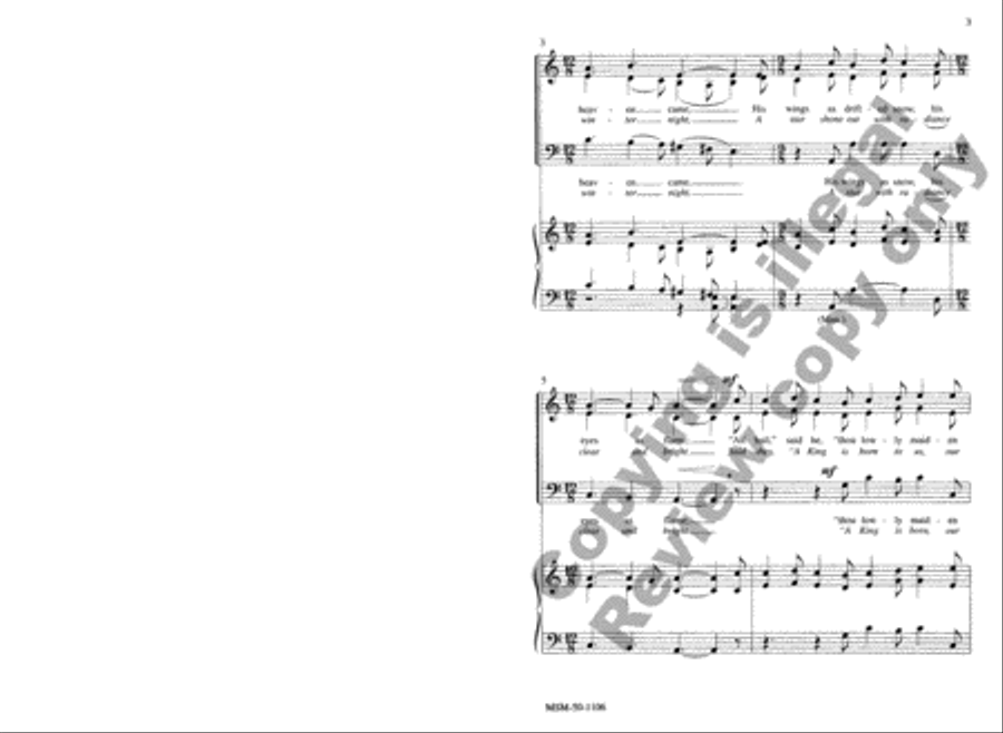 Gabriel's Message The Journey of the Magi 3-Part scores gallery preview page 3