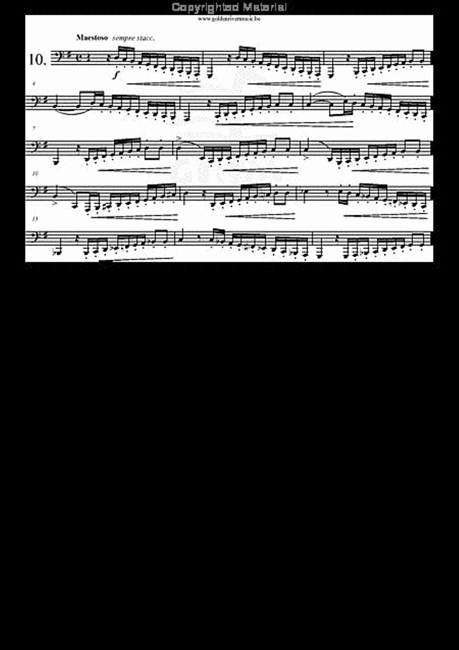 24 Etudes Tuba scores gallery preview page 11