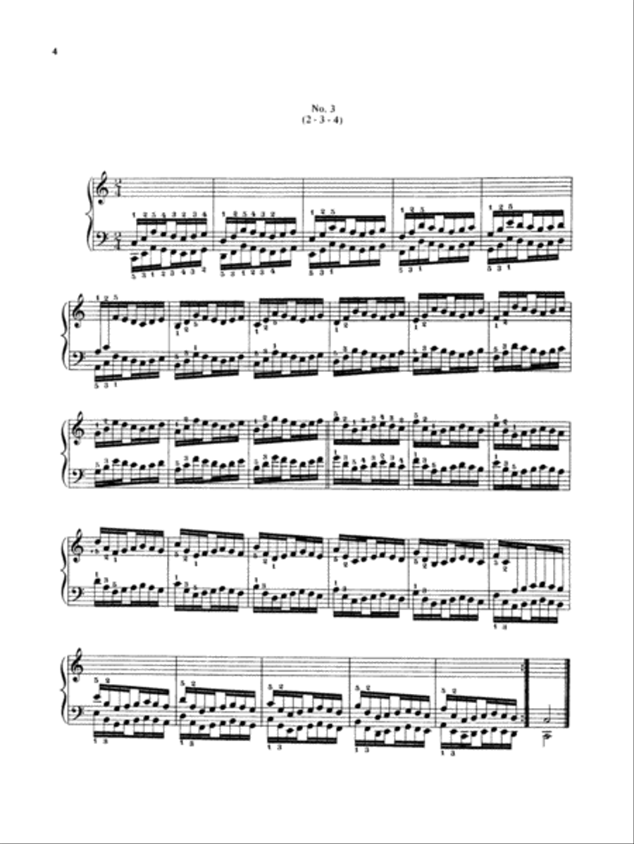 Hanon: The Virtuoso Pianist (Complete) Piano Solo scores gallery preview page 1