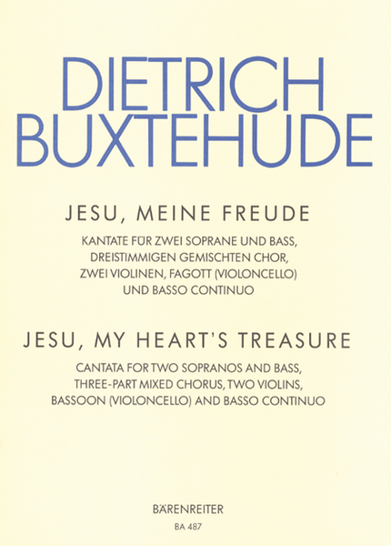 Jesu, my heart's treasure BuxWV 60