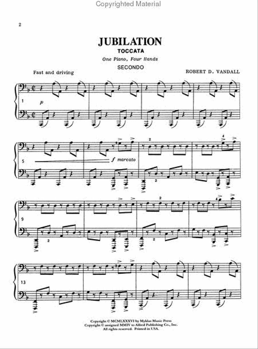 Jubilation! Jubilation! Small Ensemble scores gallery preview page 2
