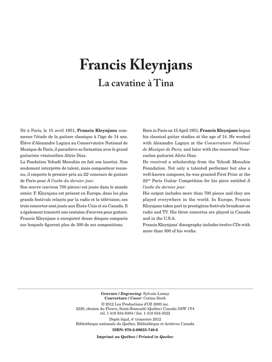 La cavatine à Tina