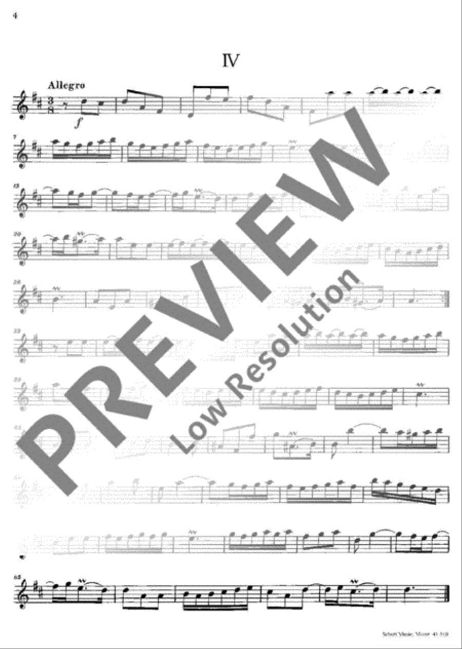 Triosonata Flute scores gallery preview page 17
