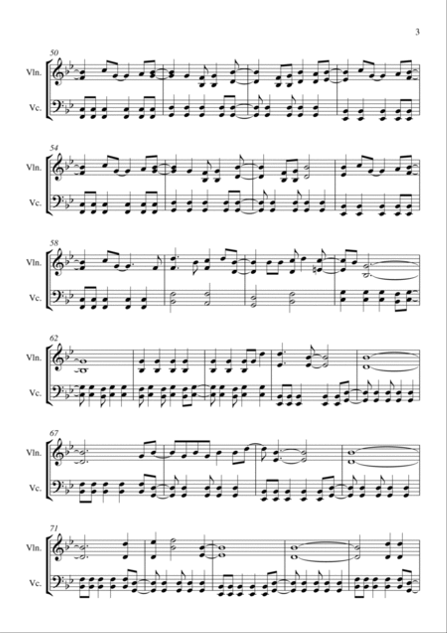 Wonderwall Wonderwall Score and Parts scores gallery preview page 4