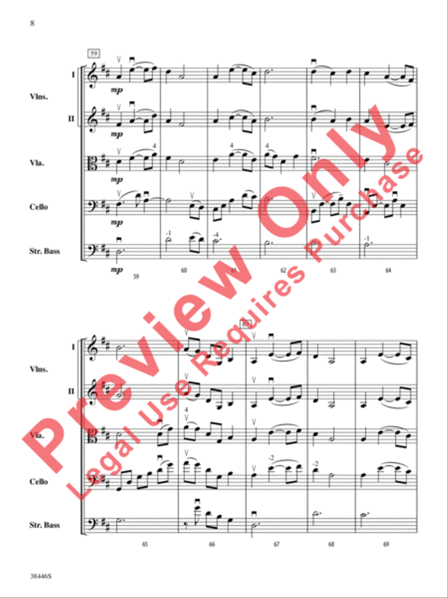 Open Arms String Orchestra scores gallery preview page 9