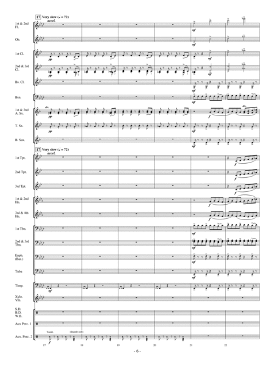 Costa del Sol Concert Band scores gallery preview page 5