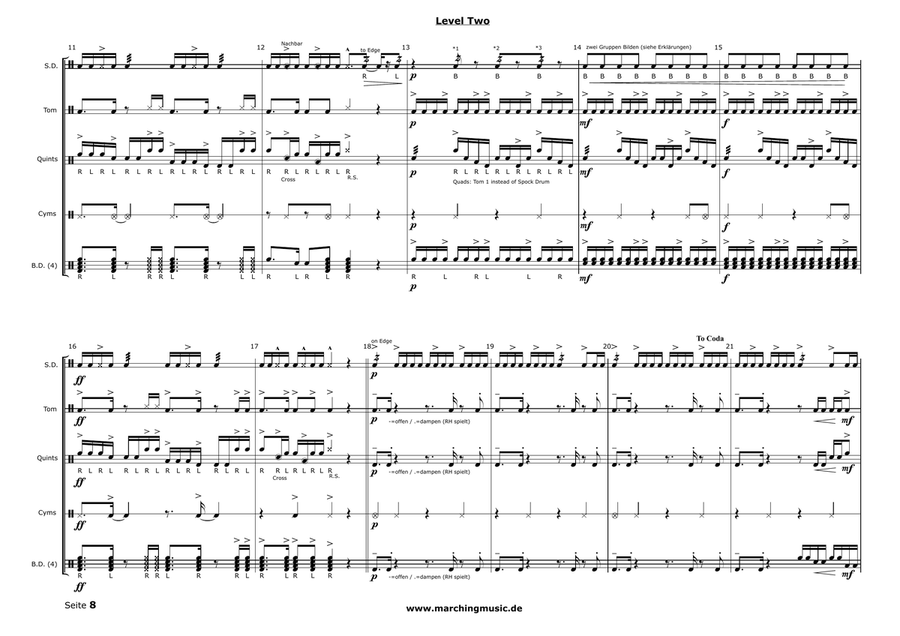 LEVEL TWO (Drumline Feature) image number null