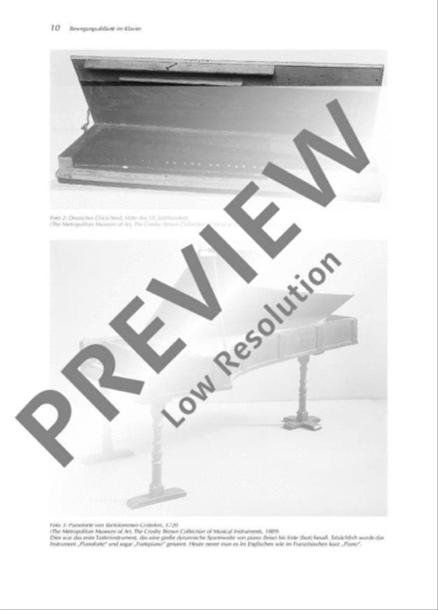 Klavier-Choreographie Piano Solo scores gallery preview page 11