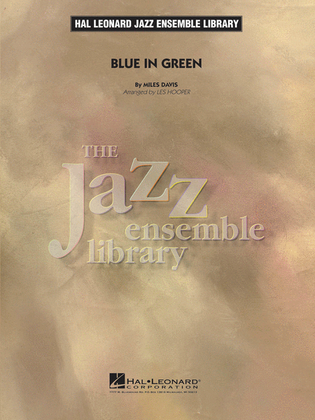Book cover for Blue in Green